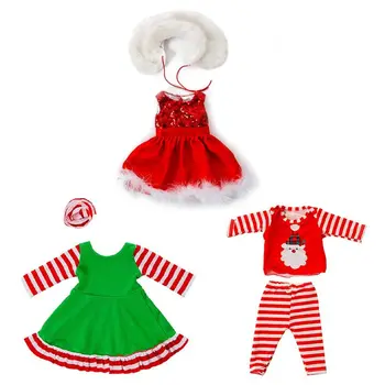 Модная одежда рождественской серии, костюм для 18-дюймовой куклы America Girl G99C
