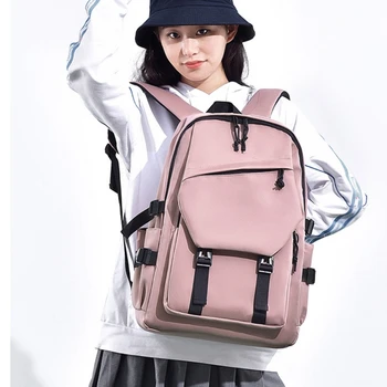 Модный рюкзак для женщин, Мужская дорожная сумка, рюкзак с несколькими карманами, рюкзак большой емкости, студенческий рюкзак для ноутбука