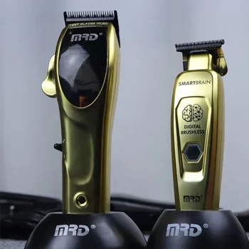 Новая профессиональная машинка для стрижки волос MRD HC100 GMT90 HC3969 HC999 Триммер мужская беспроводная машинка для стрижки barberpro для салона D8 с мотором 10000 об/мин