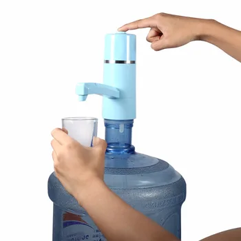 Перезаряжаемый диспенсер для воды, Беспроводной аккумулятор, насос для бутылок с водой, бутылки для питьевой воды, всасывающее устройство, диспенсер для воды Ki