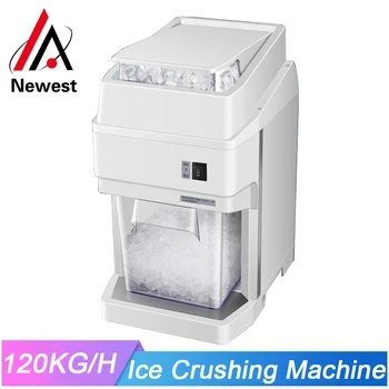 Полностью автоматическая многоразмерная машина для измельчения льда, дробилка для приготовления смузи из снежных хлопьев для магазина десертов