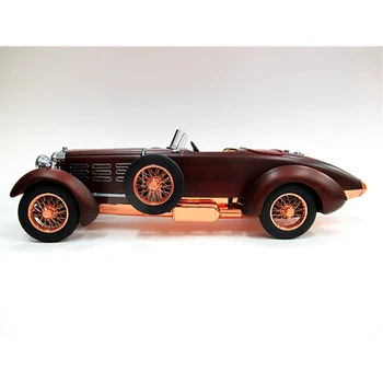 Редкая Ограниченная Серия В масштабе 1:18 Hispano Suiza H6C Tulipwood Speedster 1924 Винтажный Автомобиль Коллекционная Металлическая Статическая Модель Сувенир