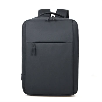 Рюкзак для мужчин 2021 USB Зарядка Деловой Оксфордский рюкзак для мужчин Многофункциональная водонепроницаемая Простая сумка для ноутбука 15 6
