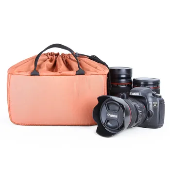 Универсальная сумка для вставок для зеркальной камеры, переносная внутренняя перегородка, мягкая защитная сумка для зеркальной камеры, сумка для путешествий на открытом воздухе, рюкзак
