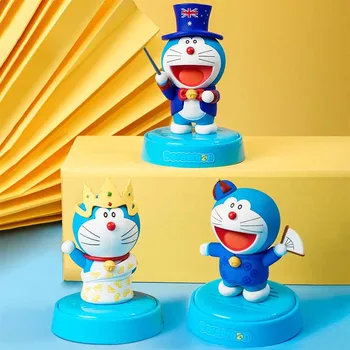 Фигурки Каваи Дораэмона По всему миру, украшение для ароматерапии, аромат для ванной комнаты, аниме-мультфильм, модель игрушки Jingle Cat